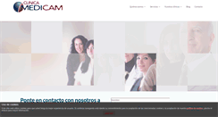 Desktop Screenshot of medicam.es