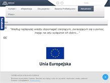 Tablet Screenshot of medicam.pl